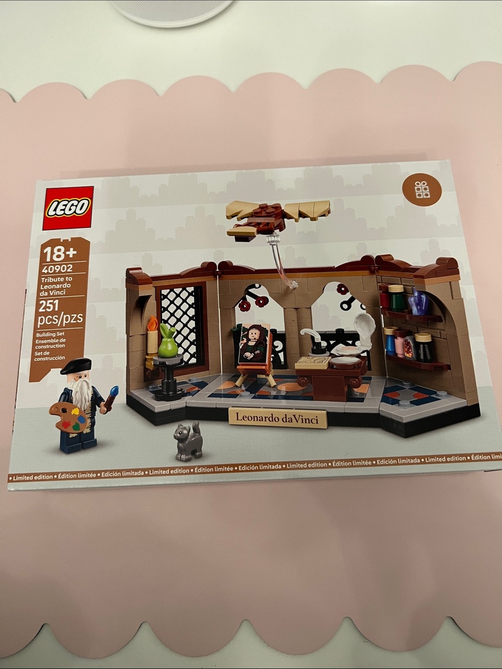New LEGO Leonardo da Vinci Tribute Set